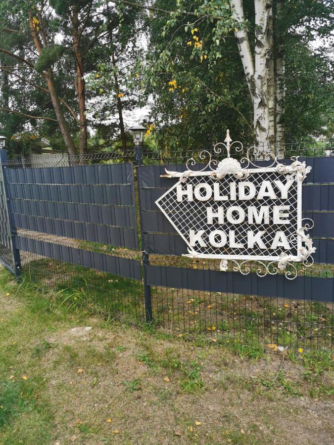 Holiday Home Kolka Bagian luar foto